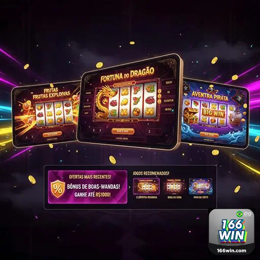 Imagem da página inicial do 166win, plataforma de apostas online confiável e segura.